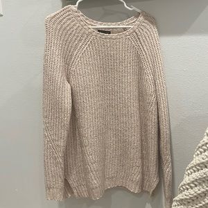 American Eagle blush sweater!
